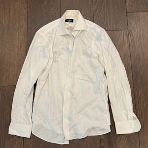 The Tie Bar Trim Fit White Dress Shirt